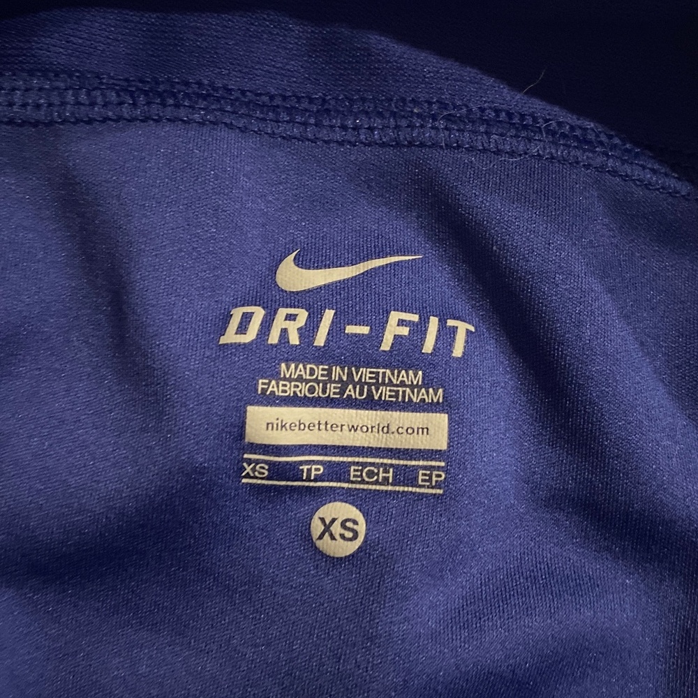 Nike Dri-Fit Running Shorts Size Extra Small Blue